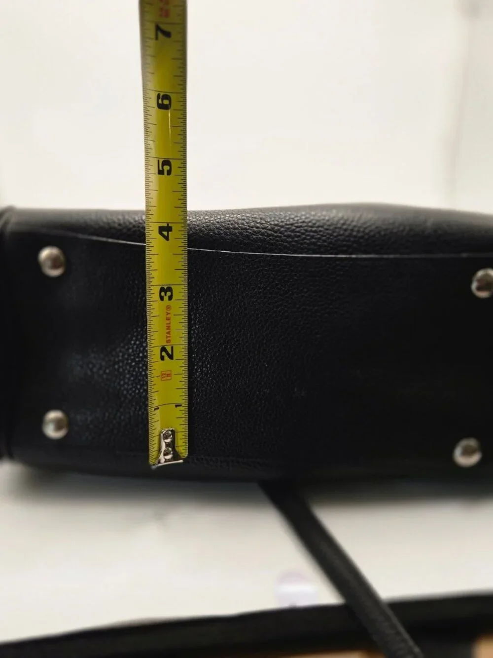 Coach Bennett Mini Satchel, Crossbody pebbled Leather with shoulder strap black